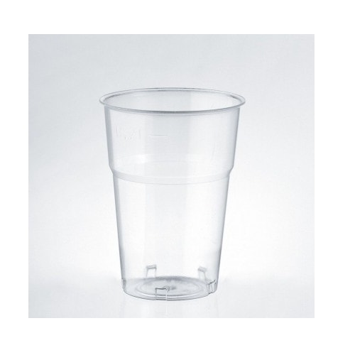 BICCHIERI CRISTAL 250CCx50 (ISAP 300CC ) (1 pz) PLASTICA TRASPARENE MONOUSO ISAP